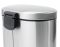 Відро для сміття з плавним закриттям овальне Mixxus Premium Strong-TC0120 SS Color 20л колір наржавійка (MI7081)