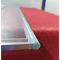 Шторки скляні на ванну складні Koer SR BS07-80x140-TR-01 прозоре скло Easy Clean 4мм, хром (KR5948)