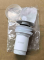 Донний клапан для раковини Koer PW-07-03 1 1/4'' з переливом автоматичний СLICK-СLACK (Колір білий) (KR5783)