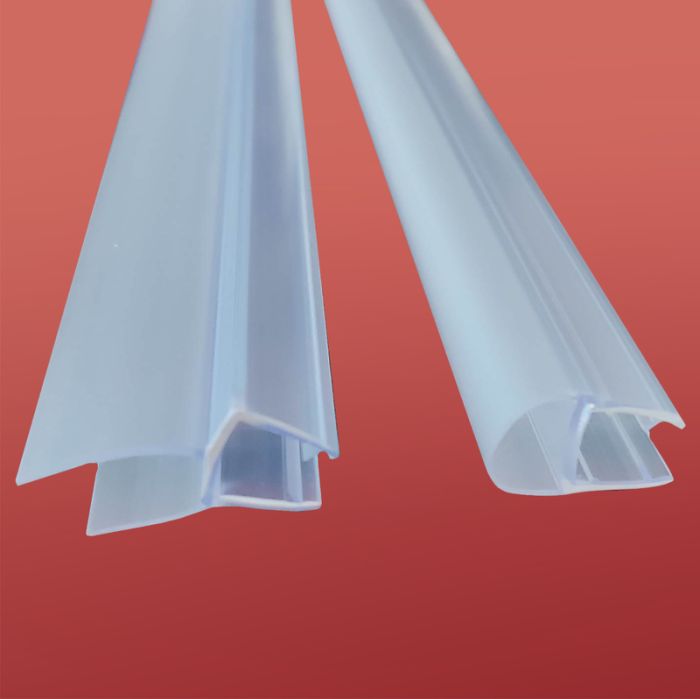 Шторки скляні на ванну Koer SR BS03-95x140-TR-01 прозоре скло 6мм, хром (KR5402)
