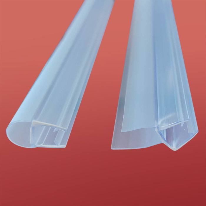 Шторки скляні на ванну Koer SR BS04-95x140-TR-07 прозоре скло 6мм, графіт (KR5404)