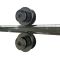 Двері в нішу Koer SR SD06-140x220-TR-01 прозоре скло Easy Clean 8мм, хром (KR5368)