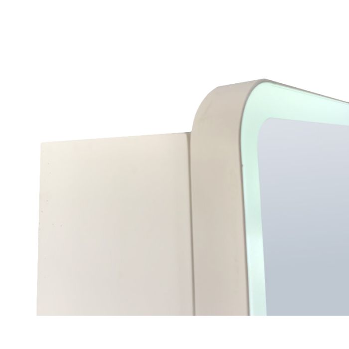 Дзеркальна шафка Mixxus Premium Olivary CM01-60x70x13 з LED Touch, димером, регулятором яскравості (MI8294)
