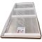 Бічна стінка до кабіни Koer SR SW01-90x200-TR-07 прозоре скло Easy Clean 8мм, графіт (KR5382)