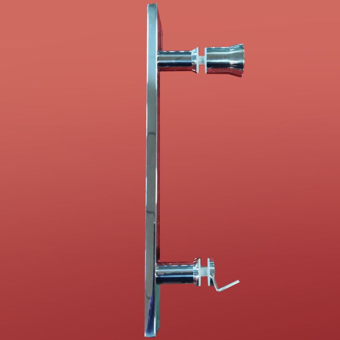 Двері в нішу Koer SR SD01-120x200-TR-02 прозоре скло Easy Clean 8мм, нікель (KR5379)