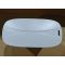 Відро для сміття сенсорне овальне Mixxus Flat-TC0109 White 9 л колір білий (MI7074)