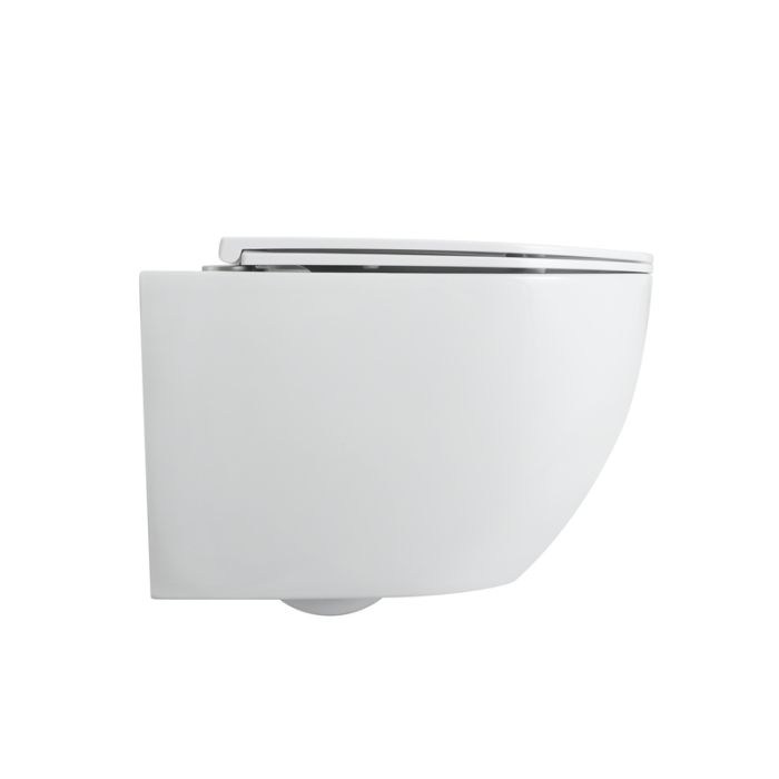 Комплект: Mixxus Premium Ellipse-SET-2102 (в 2 ящ) Унітаз система змиву Tornado 3.0+ Інсталяція Koer KT-0404 + панель KT-0604-01 Chrome (MP6690)