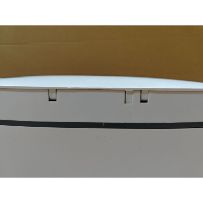 Відро для сміття сенсорне овальне Mixxus Flat-TC0109 White 9 л колір білий (MI7074)