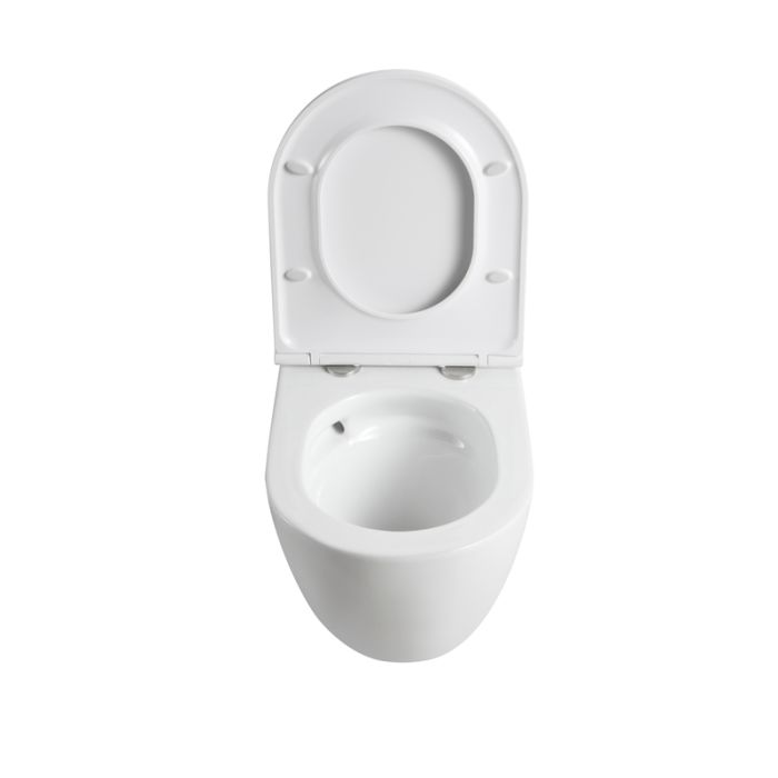 Комплект: Mixxus Premium Ellipse-SET-2102 (в 2 ящ) Унітаз система змиву Tornado 3.0+ Інсталяція Koer KT-0404 + панель KT-0604-01 Chrome (MP6690)