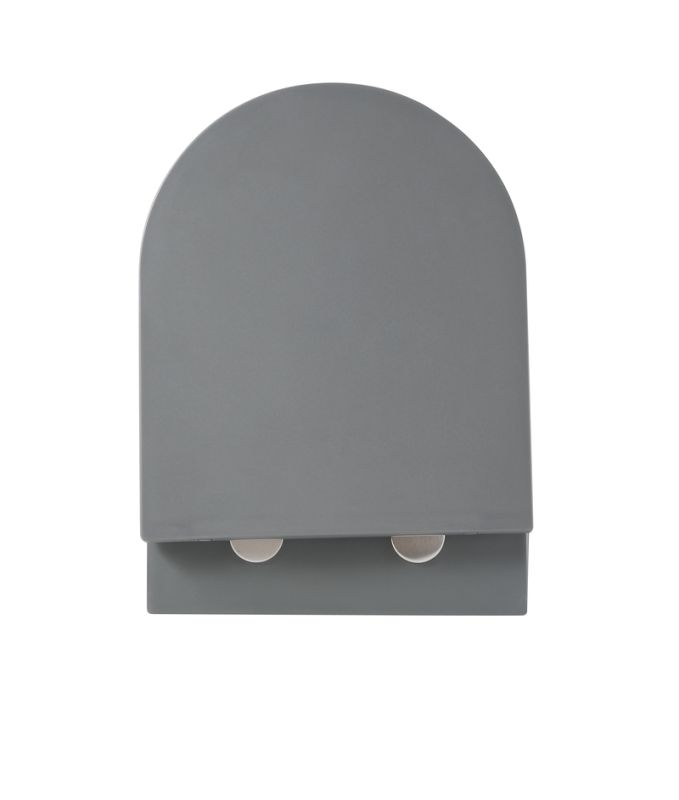 Комплект: Mixxus Premium Ellipse-SET-2101 Gray (в 2 ящ) Унітаз система змиву Tornado 3.0+ Інсталяція Koer KT-0404 + панель KT-0604-07 Gun Gray (MP6668)