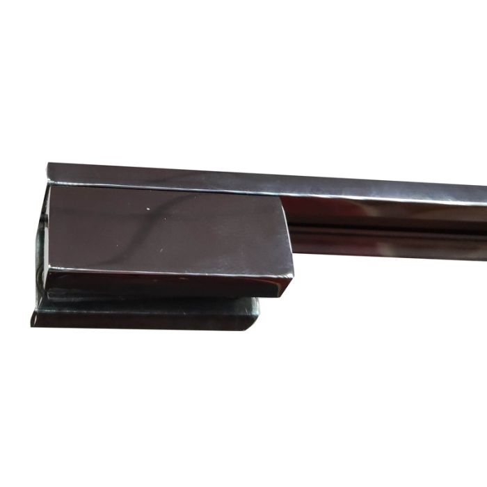 Душова перегородка Koer SR SP02-100x200-TR-01 Walk-In прозоре скло Easy Clean 8мм, хром (KR5395)