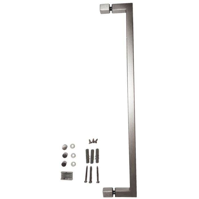 Шторки скляні на ванну Koer SR BS02-80x140-TR-01 прозоре скло 6мм, хром (KR5401)