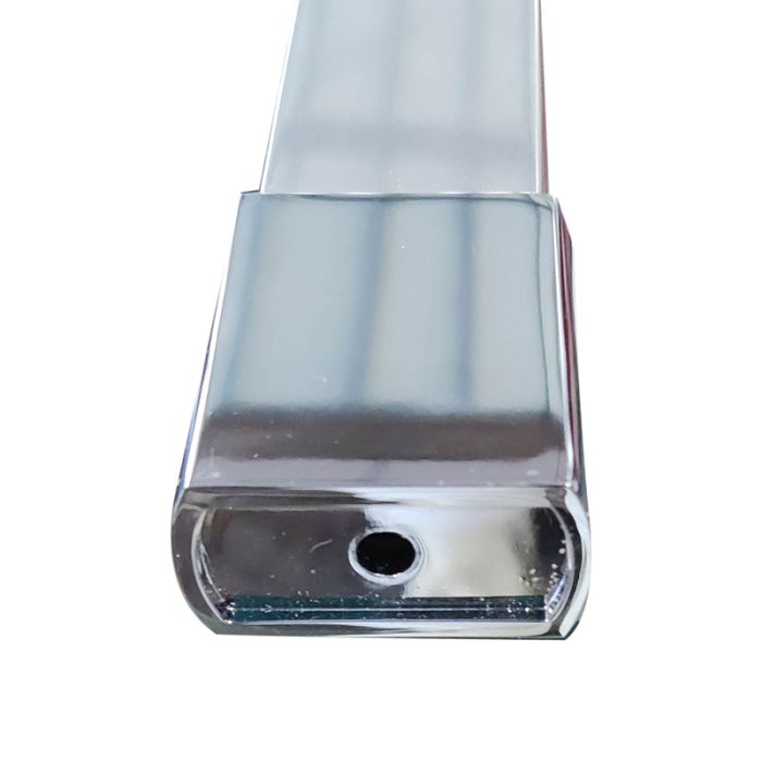 Душова перегородка Koer SR SP03-120x200-TR-01 Walk-In прозоре скло Easy Clean 8мм, хром (KR5398)