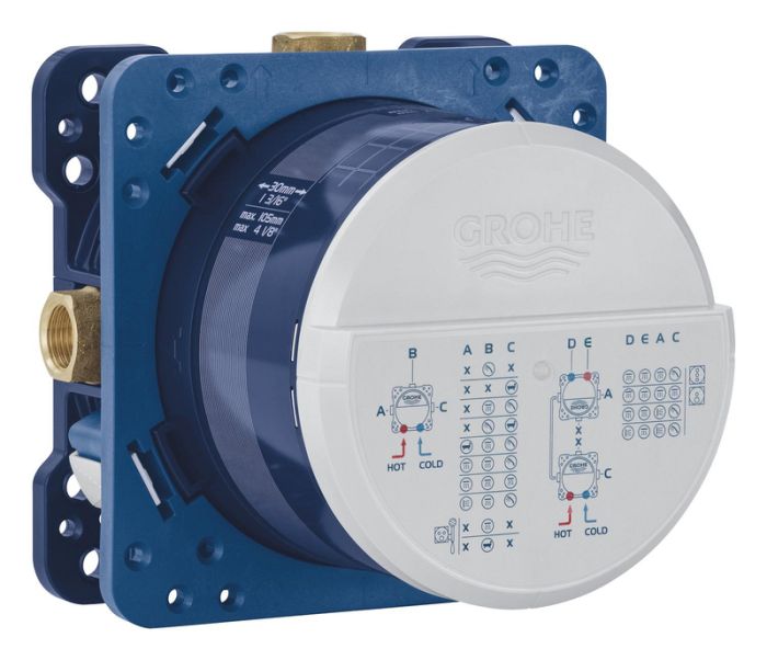 Набір для комплектації ванни та душа Grohe Grohtherm SmartControl з New Tempesta 250 (UA26415SC10)