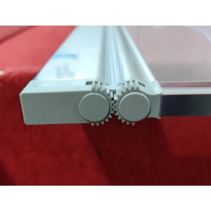 Шторки скляні на ванну складні Koer SR BS07-80x140-TR-01 прозоре скло Easy Clean 4мм, хром (KR5948)