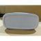 Відро для сміття сенсорне овальне Mixxus Flat-TC0109 White 9 л колір білий (MI7074)