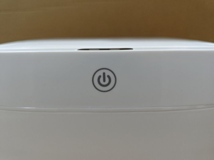 Відро для сміття сенсорне прямокутне Mixxus Wave-TC0314 White 14 л (колір білий) (MI8404)
