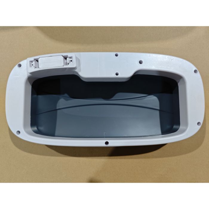 Відро для сміття сенсорне овальне Mixxus Flat-TC0109 Graphite 9 л колір графіт (MI7075)