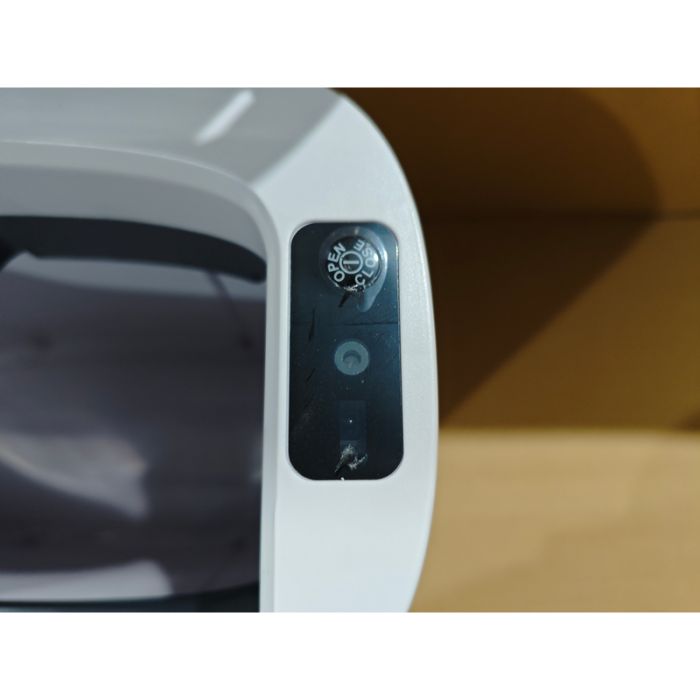 Відро для сміття сенсорне овальне Mixxus Flat-TC0109 White 9 л колір білий (MI7074)