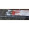 Штанга для шторки П-подібна універсальна Zerix CRS-U-80x80x80 80x80x80cm, 80x160cm, 240cm (нержавіюча сталь) (блістер) (ZX6102)