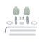 Комплект Grohe Set Унітаз TOPPER-0302-T3 + Інсталяція Grohe Rapid SL 38772001 (38772001TOPPER0302T3)