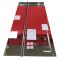 Душова перегородка Koer SR SP02-100x200-TR-07 Walk-In прозоре скло Easy Clean 8мм, графіт (KR5397)