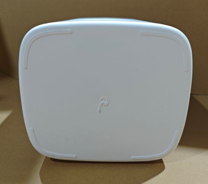 Відро для сміття сенсорне прямокутне Mixxus Wave-TC0314 White 14 л (колір білий) (MI8404)