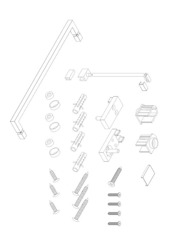 Шторки скляні на ванну Koer SR BS04-95x140-TR-01 прозоре скло 6мм, хром (KR5403)