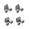 Душова кабіна з низьким піддоном Mixxus HARD SCT01-100x90x198-TR CHROME прозоре скло 5мм (MI6909)