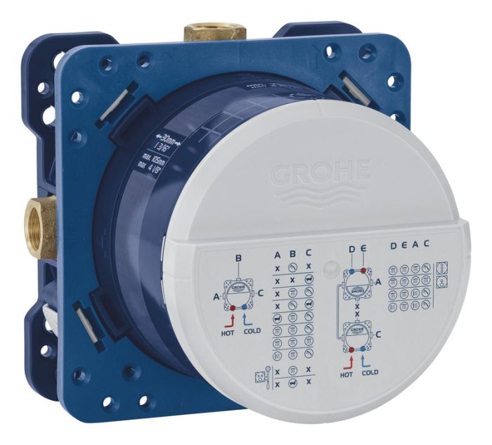 Набір для комплектації ванни та душа Grohe Grohtherm SmartControl з New Tempesta 250 (UA26415SC10)