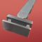 Двері в нішу Koer SR SD04-120x200-TR-07 прозоре скло Easy Clean 10мм, графіт (KR5388)