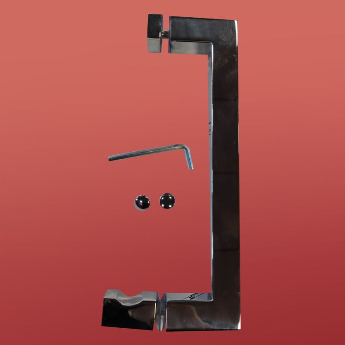 Двері в нішу Koer SR SD02-140x200-TR-01 прозоре скло Easy Clean 8мм, хром (KR5383)