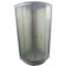 Бокс душовий з гідромасажем Mixxus STRONG SBH02-90x90x215-FB SATIN низький піддон (MI6890)