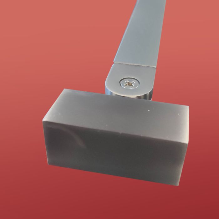 Двері в нішу Koer SR SD04-120x200-TR-07 прозоре скло Easy Clean 10мм, графіт (KR5388)