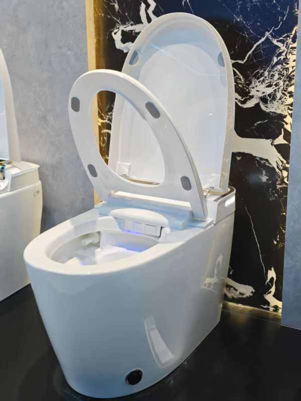 Унітаз-біде підлоговий з електронним управлінням Koer TB-0202 Smart 680x405x455mm із вбудованим бачком (KR6072)
