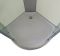 Бокс душовий з гідромасажем Mixxus STRONG SBH02-90x90x215-FB SATIN низький піддон (MI6890)