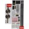 Двері в нішу Koer SR SD01-120x200-TR-02 прозоре скло Easy Clean 8мм, нікель (KR5379)