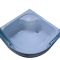 Душова кабіна з високим піддоном Mixxus PLAIN SCT01-90x90x195-FB SATIN матове скло 4мм (MI6894)