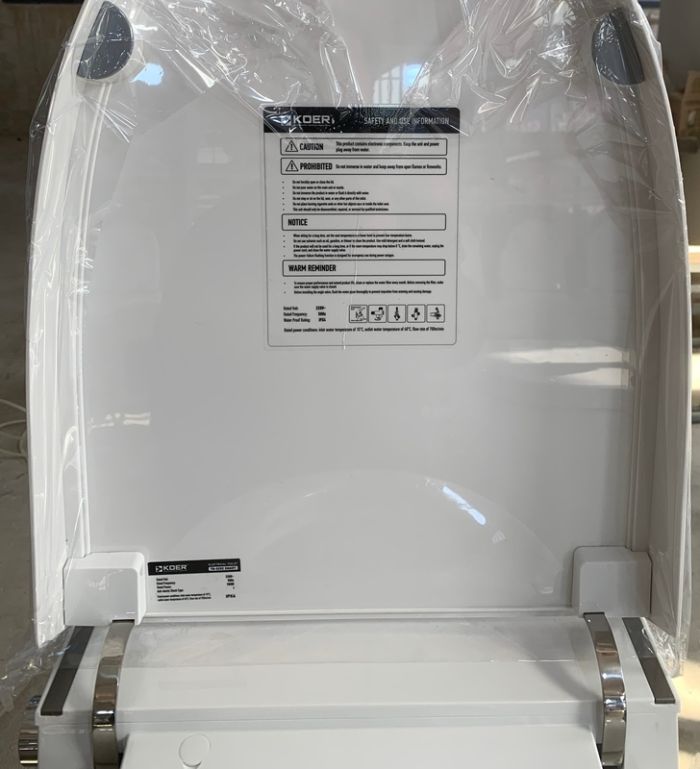 Унітаз-біде підлоговий з електронним управлінням Koer TB-0202 Smart 680x405x455mm із вбудованим бачком (KR6072)