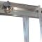 Двері в нішу Koer SR SD05-140x200-TR-01 прозоре скло Easy Clean 6мм, хром (KR5406)