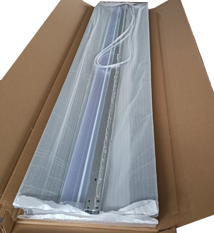 Душова кабіна з низьким піддоном Mixxus PLAIN SCT02-90x90x195-GR SATIN сіре тоноване скло 4мм (MI6898)