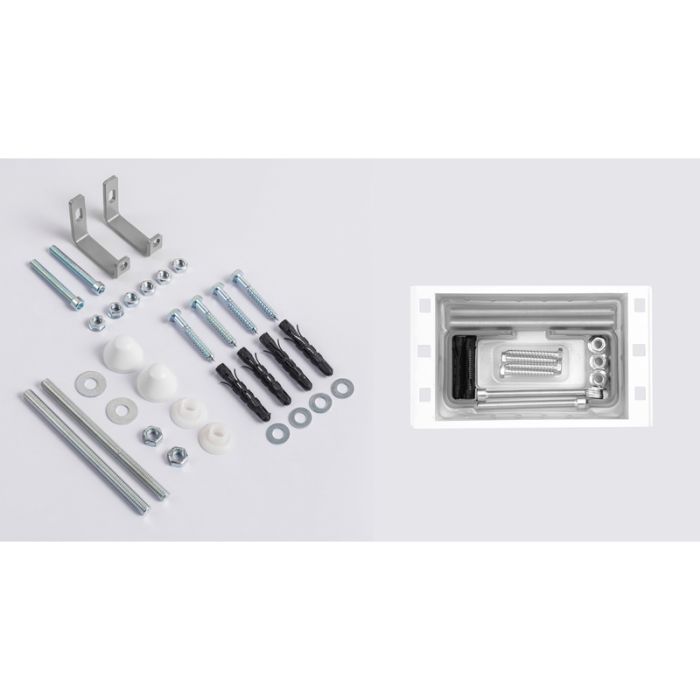 Комплект: Mixxus Premium Ellipse-SET-2102 (в 2 ящ) Унітаз система змиву Tornado 3.0+ Інсталяція Koer KT-0404 + панель KT-0604-01 Chrome (MP6690)