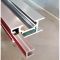Шторки скляні на ванну розсувні Koer SR BS06-120x150-TR-07 прозоре скло Easy Clean 6мм, графіт (KR5947)