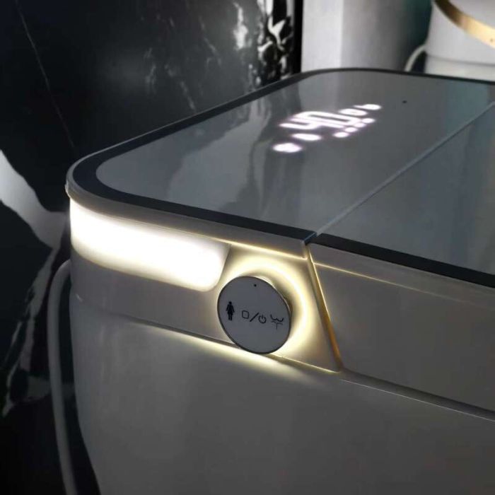 Унітаз-біде підлоговий з електронним управлінням Koer TB-0202 Smart 680x405x455mm із вбудованим бачком (KR6072)