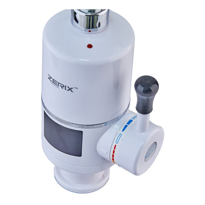 Водонагрівач 3,3 kW проточний, рефлекторний вилив, RESET, на мийку ZERIX ELW41-F (ZX4700)