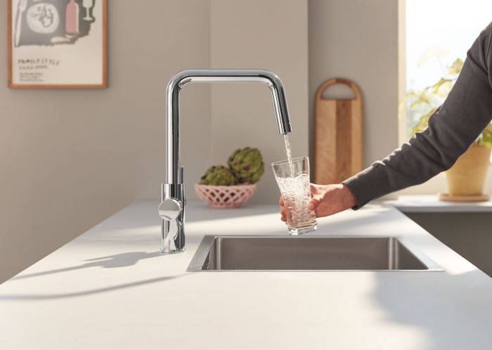 Змішувач для кухні для подачі технічної і фільтрованої води Grohe Blue Pure Eurosmart (30583000) 